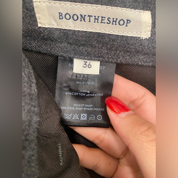 Boontheshop 100% wool trousers - Picture 3 of 5